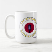 Echte Worte. Echtes Kaffeetasse der Güte (Links)
