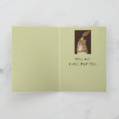 echte Wutkarte mit Eichhörnchen Karte (Innenseite)