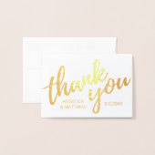 ECHTEN Goldschmied DANK IHNEN | mit Foto Folienkarte (Vorderseite mit Umschlag)