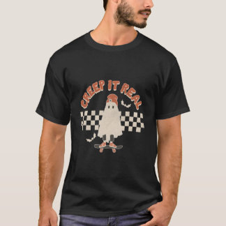 Echten Halloween-Geist zum Kriechen T-Shirt