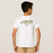 "Echter" AlligatorT - Shirt (Schwarz voll)