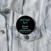 Echter Anwesen Agent wegen Badass Miracle Worker Button (Beispiel)