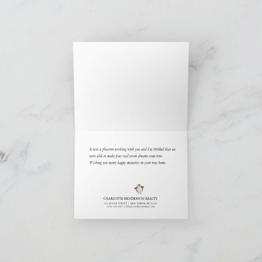 Echter Anwesen-Kundenempfehlung glücklicher Tag zu (Innenseite)