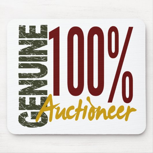 Echter Auktionator Mousepad (Vorne)