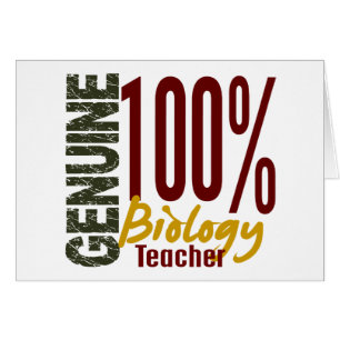 Echter Biologie-Lehrer
