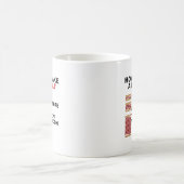 Echter BLT Lustiger Becher Kaffeetasse (Mittel)