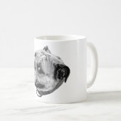 Echter Bulldog-Pop Kaffeetasse (VorderseiteRechts)