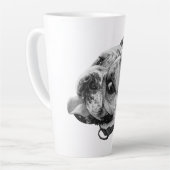 Echter Bulldoggen Charme Milchtasse (Linke Ecke)