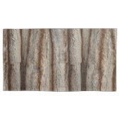 ECHTER CHINCHILLA-PELZ 3 KISSENBEZUG (Vorderseite-Links)