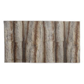 ECHTER CHINCHILLA-PELZ 3 KISSENBEZUG (Rückseite-Rechts)