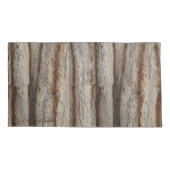 ECHTER CHINCHILLA-PELZ 3 KISSENBEZUG (Rückseite-Links)