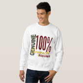 Echter Chiropraktik-Assistent Sweatshirt (Vorne ganz)