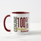 Echter Computer-Techniker Tasse (Links)