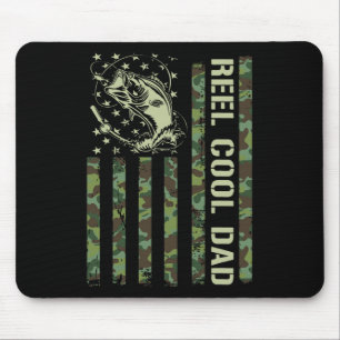 Echter cooler Dad Angelvater Fischer Vatertag Mousepad