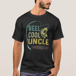 Echter cooler Onkel Angler Papa Angeln T-Shirt