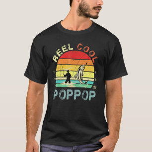 Echter cooler Oppa Fischer Papa Angeln T-Shirt