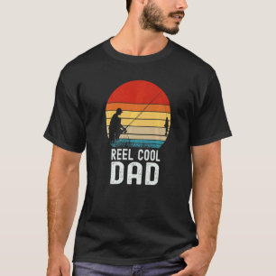 Echter cooler Vater Großvater Fischer Daddy Vatert T-Shirt