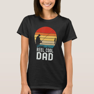 Echter cooler Vater Großvater Fischer Daddy Vatert T-Shirt