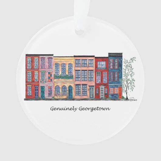 Echter Georgetown Ornament (Vorderseite)