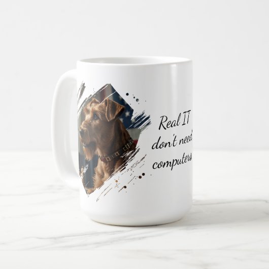 Echter IT Kaffeetasse (Vorderseite Links)
