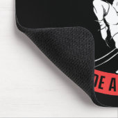 Echter Kämpfer Muay Thai Mixed Martial Arts kämpfe Mousepad (Ecke)
