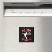 Echter Kämpfer Muay Thai MMA Kampf Authentische Ka Magnet (In Situ (Geschirrspüler))