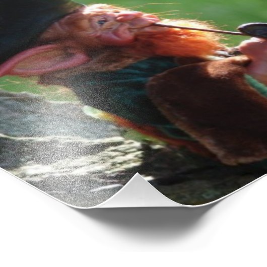 echter Kobold Fotodruck (Ecke)