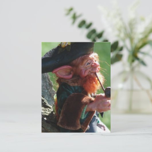 echter Kobold Postkarte (Stehend Vorderseite)