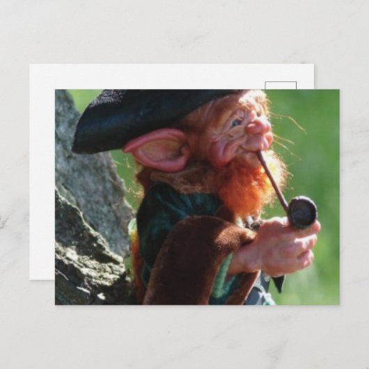 echter Kobold Postkarte (Vorne/Hinten)