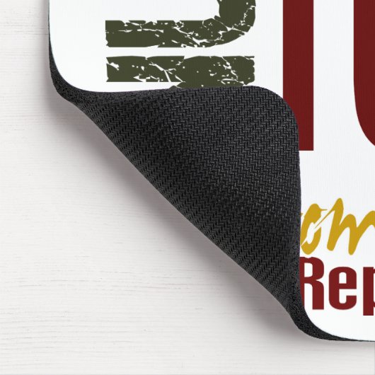 Echter Kundendienstmitarbeiter Mousepad (Ecke)