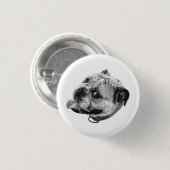 Echter Kunst-Pin Button (Vorne & Hinten)