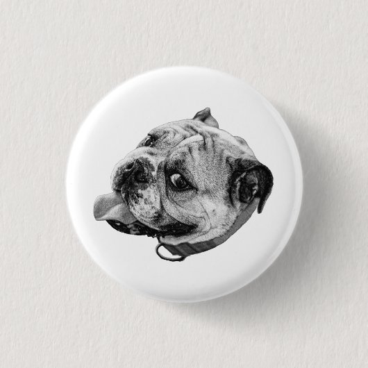 Echter Kunst-Pin Button (Vorderseite)