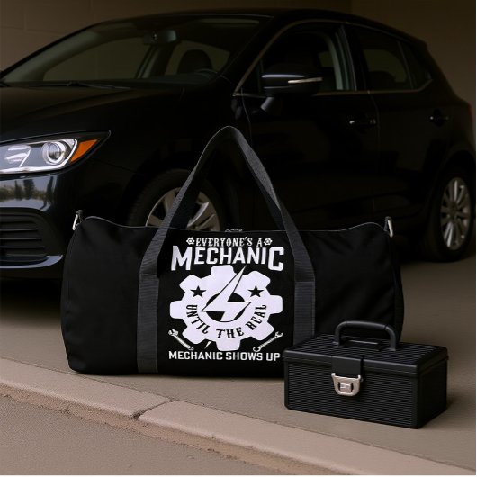 Echter Mechaniker erscheint Duffle Bag