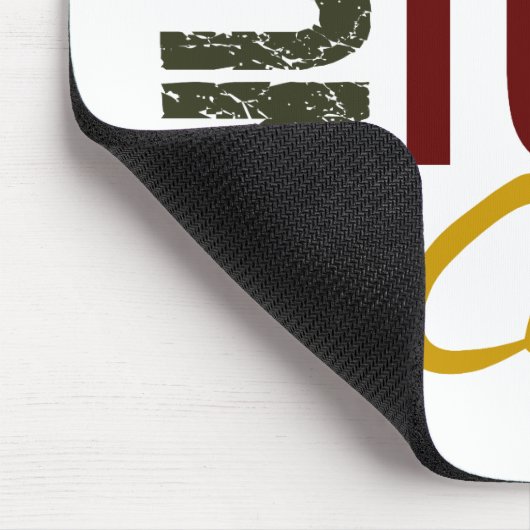Echter Polizeichef Mousepad (Ecke)