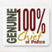 Echter Polizeichef Mousepad (Vorne)