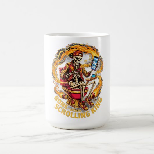 Echter Scrolling-König Kaffeetasse (Mittel)