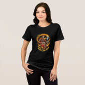 Echter Scrolling-König Tri-Blend Shirt (Vorderseite voll)