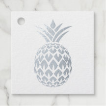 Echter Silver Foil Ananas Event Planner