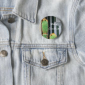 Echter Softie Grüner Kaktus Funny Button Pin (Beispiel)