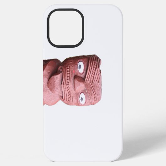 Echter Tiki-Wächter iPhone Hülle (Rückseite)