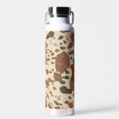 Echtes 100% Latte-Mug | Kuhfell-Kaffee-Ästhetik Trinkflasche (Vorne)