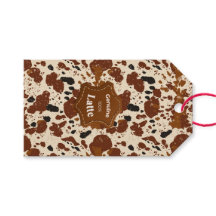 Echtes 100% Latte-Rindledermuster | Neutral