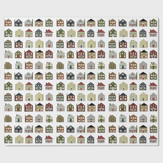 Echtes Anwesen Agent-Geschenk Geschenkpapier (Flach)