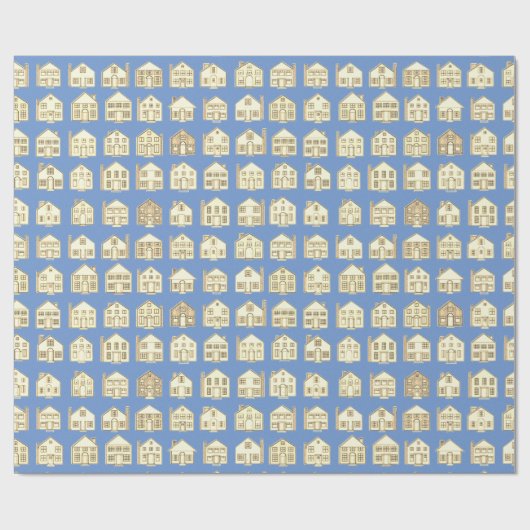 Echtes Anwesen Agent-Geschenk Geschenkpapier (Flach)