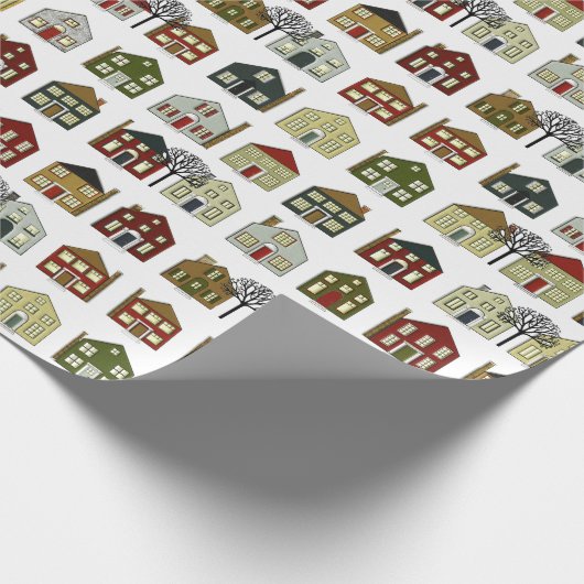 Echtes Anwesen Agent-Geschenk Geschenkpapier (Ecke)