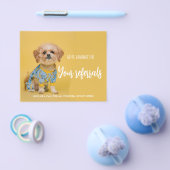 Echtes Anwesen Bananas Hundeschriften Ankündigung Flyer (Einzeln)