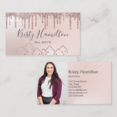 echtes Anwesen berufliches Haus Albergo Rosa Foto Visitenkarte (Vorne/Hinten)