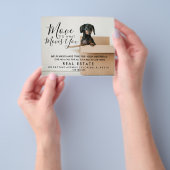 echtes Anwesen Bewegung zu was bewegt Sie Ankündig Flyer (Gruppe)