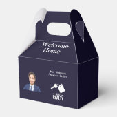 Echtes Anwesen Client Dk Blue Closing Geschenkbox Geschenkschachtel (Rückseite)