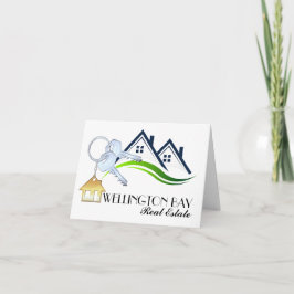 Echtes Anwesen Danke oder Blank Note